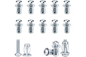 eupdd 50 pezzi Tasselli per Cavità: M4×20 Dadi a Petalo, Jack Nuts, Dadi di Espansione, Tasselli a Espansione, Dadi ad espansione, Fissaggi per Porte Cave, Lamiera, Cartongesso