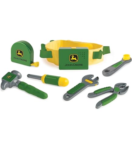 rolly toys John Deere Three Wheel Trac Pedal Tractor with De