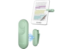 Stouchi Remoto Pagina Turner per Kindle Paperwhite Colorsoft Oasis Scribe eReader Accessori 2 in 1 Magnetico Kindle Clicker Control Ergonomico per Kindle iPad Tablet con Cinturino da Polso-Matcha