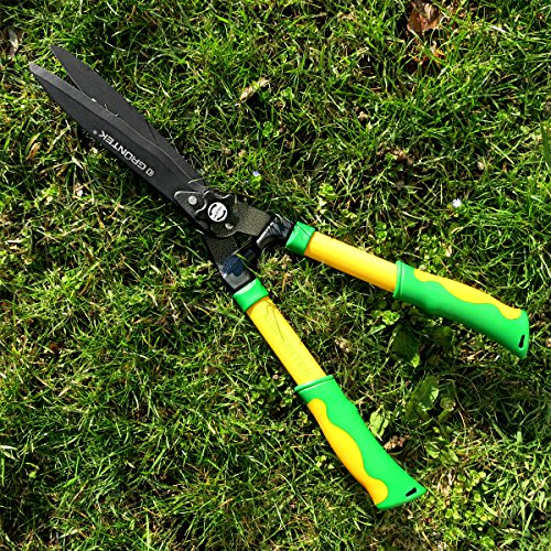 GRÜNTEK Heckenschere HECHT Teflon 560 mm, Strauchschere mit Wellenschliff und Doppel-Teflonbeschichtung. EINFÜHRUNGSPREIS mit Zufriedenheitsgarantie 45 Tagen !! - 8