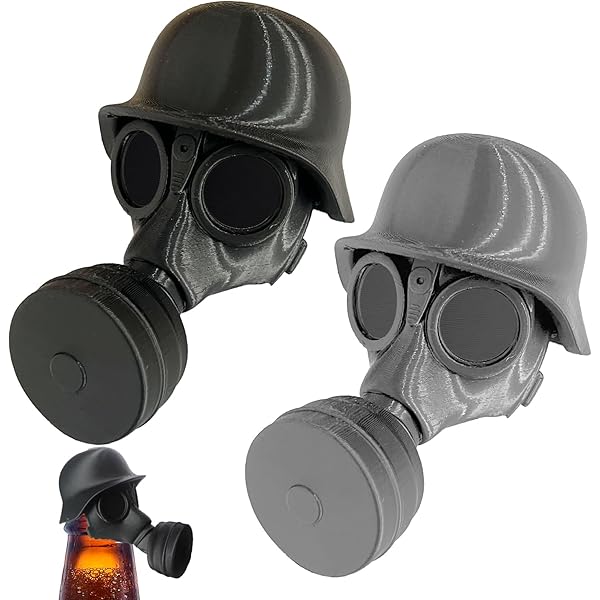 Zyluniy Bierhelm Flaschenverschluss 4er Set - Soldatengruß Deckel Für Bierflaschen & Sekt