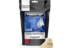 Freestep LamiAlert - Laminitis Supplement for Horses, Magnesium Powder with Chelated Zinc & Copper, Molasses-Free, Hoof & Metabolic Support