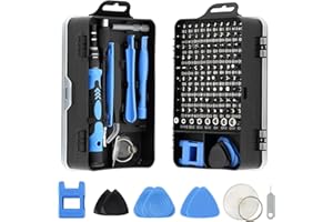 SOSINYA 115 en 1 Juego de Destornillador de Precisión,kit destornilladores precisión,destornillador precision,juego destornilladores precisión adecuados para relojes,teléfonos móviles,computadoras,et