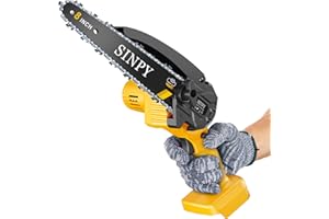 SINPY Mini motosega blu da 8 pollici