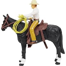 Big Country Toys Roper Cowboy with horse, saddle rope and tack. by ...