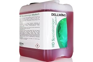 DELLWING HD nettoyant spécial alcalin 2.5L - Nettoyant concentré à ultrasons premium pour nettoyer les pièces automobiles