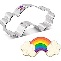 Formina Biscotti Arcobaleno Ann Clark 10 Cm: Stampo In Acciaio USA Per San Patrizio E Feste Colorate