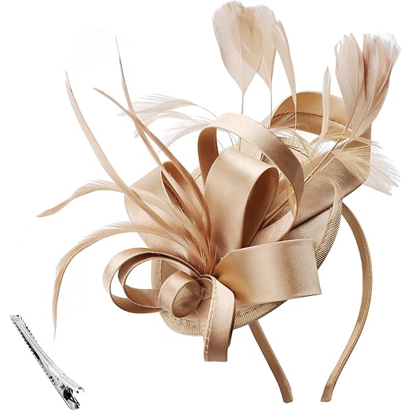 Fascinator Con Fiore E Fiocco Per Matrimonio - Cappellino Pillbox Con Strass E Nappe, Accessorio Per Capelli Per Donna Con Clip E Pettine, Per Feste A Tema E Cerimonie - 6