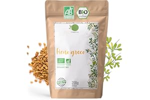 ORIGEENS INFUSO SEMI DI FIENO GRECO BIO 200 g | Semi di fieno greco come tisana allattamento Bio e in cucina | Fieno greco semi Bio