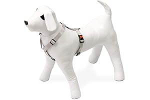 Karlie Art Sportiv Plus Geschirr neue universal Farben Mix and Match B: 15 mm Br um: 35 - 50 cm S hellgrau