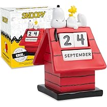 Grupo Erik Perpetual Calendar - Snoopy Merchandise | Desk Calendar