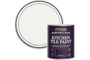 Rust-Oleum Off White water resistant Kitchen Tile Paint in Matt Finish - Steamed Milk 750ml
