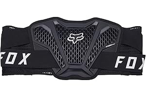 Fox Racing - Titan Race Belt – Soporte Lumbar Motocross – Compresión, Soporte Lumbar, Ajuste Adaptable, Protectores, Motocross