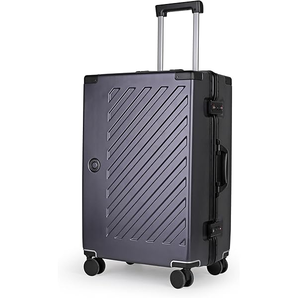 JLY 100% polycarbonaat ritsloze bagage, dubbele TSA-sloten