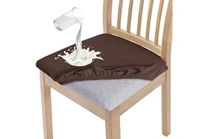 Granbest Snygg, vattentät matrumsstol, hög stretch sittdyna skyddsöverdrag, tvättbart sittskydd för bankett, kök, fest, hotell