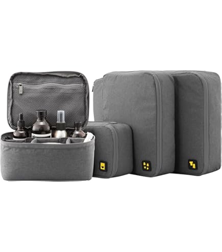 Packing Cubes 8-delige Set - Meer Ruimte & Overzicht in Je Koffer