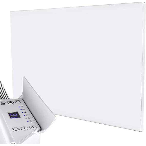 MYLEK Panel Heater Radiator 2KW Electric - Daily and Weekly Timer, Digital  Thermostat - Wall Mounted Slim White Panel Heater for Bathroom, Office,  Bedroom, Garage (2000 Watt) Lot 20 Compliant : Amazon.co.uk: