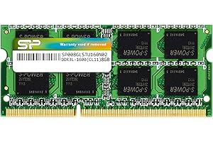‎SP SILICON POWER Silicon Power 8 GB DDR3 1600 MHz (PC3 12800) 240-pin CL11 1,35 V SODIMM Laptop-Speichermodul – Niederspannung und Energiesparend