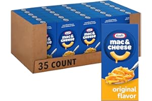 Kraft Original Mac & Cheese Macaroni and Cheese Dinner, 35 ct Pack, 7.25 oz Boxes