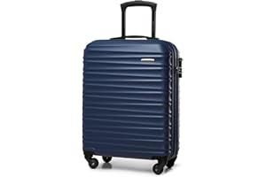 Wittchen Groove Line 56-3A-311-91 Walizka Podróżna, Granatowy, 54 x 40 x 20 cm