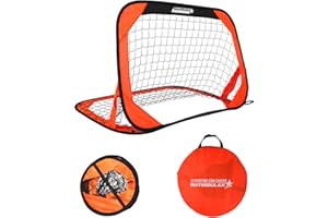 BAYINBULAK Portería de Fútbol Emergente fútbol Patio Trasero para Niños Mini ×1