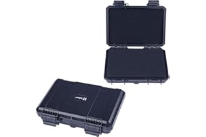 Lykus HC-1810 Mini Scatola con Schiuma, Dimensioni Interne 18x12x3,8 cm, IP66 a Prova di Spruzzi