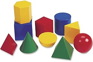 Grandes formes géométriques en plastique Geosolids® de Learning Resources