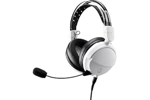 Audio-Technica ATH-GL3 Casque de Gaming Fermé Haute-Fidélité Blanc
