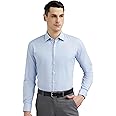 Van Heusen Solid Formal Shirt for Men| Premium Cotton| Full Sleeves| Slim Fit |Breathable Fabric