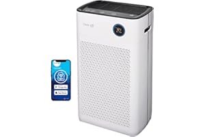CLEAN AIR OPTIMA Purificador de aire ionizador HEPA UV inteligente CA-510Pro Smart
