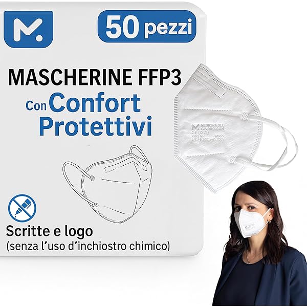 Mascherine FFP2 Con Valvola 10pz Certificate CE SICURA Protection Made In Italy BFE ≥99 - Foto 14