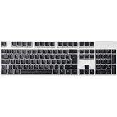 YMDK Pudding German ISO QWERTZ Double Shot PBT Shine Through OEM Profile Keycap Set Suitable for MX Switches 108 87 61 Mechanical Keyboard