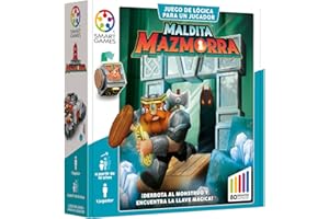 SmartGames - Maldita Mazmorra | Rompecabezas Niños Y Rompecabezas Adultos | Juegos Educativos 7 Años O Más para 1 Jugador | Juegos Niños 7 Años O Más con 80 Desafíos