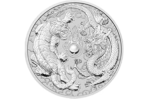 FOPYTU Feng Cinese Shui Tigre Monete Commemorative Monete Collezione Fortunato Decorazioni per Casa Souvenir Regali