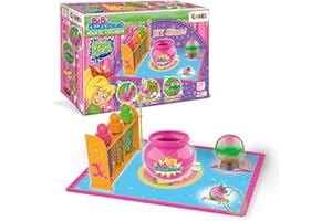 CRAZE MAGIC SLIME Schleimlabor Bibi Blocksberg DIY Schleim Spielset Glitzer-Schleim im Kessel zum Selbermachen 25123