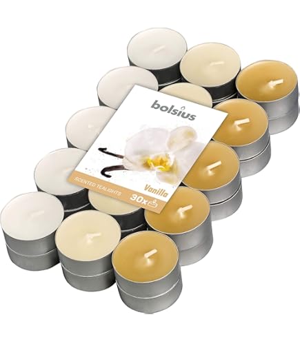 Lot De 10 Bougies Parfumées Fruits Rouges - Bougie