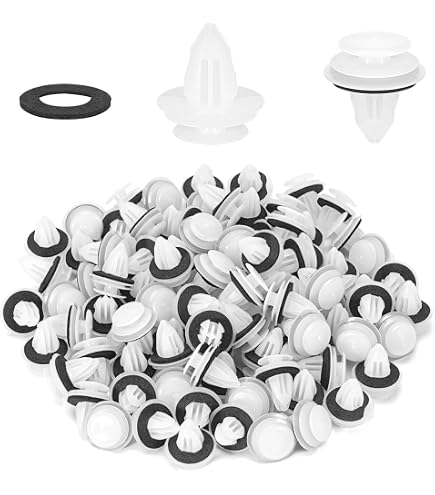 Lot De 50 Clips De Garniture De Porte 856535 - Compatibles Citroën Partner, 306, 406, 407, Berlingo, Saxo, Xsara