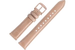Fossil Uhrenarmband, 16 mm, Leder, Beige, ES-4007 | LB-ES4007, Gurt, Riemen