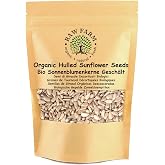 Raw Farm Semillas de girasol descascaradas org&aacute;nicas de 1 kg, granos