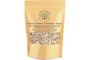 ‎RAW FARM ORGANIC NATURAL FRESH 2kg Bio Sonnenblumenkerne, Vollkorn, glutenfrei, sojafrei, frisch geschälte Kerne