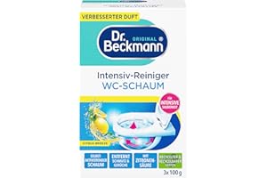 ‎DR. BECKMANN Dr. Beckmann Intensiv-Reiniger Wc-Schaum, Selbstaktivierender Schaum 3x 100 g ( Ein Bild des Artikels zeigt zwei verschiedene Versionen )
