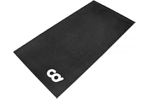 CyclingDeal Bicycle Trainer Floor High Density Exercise Spin Bike Mat (30-inch x 60-inch)