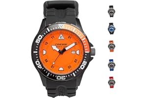 Cressi Manta Watch - Professional Diver Watch 100 m_10 ATM, One Size, Adult Unisex