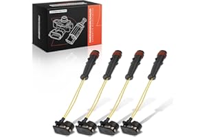 Frankberg 4x Brake Pad Wear Sensor Brake Pad Wear Indicator Front and Rear Compatible with X164 320 2006-2012 W164 350 2005-2011 Viano Vito/Mixto W639 2003-2013