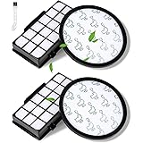 2 Kit di Filtri HEPA per Rowenta X-Trem Power Cyclonic Aspirapolvere, Ricambio di Accessori ZR006001, Filtro per Rowenta Aspi