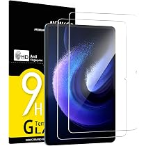 iVoler 2 Pezzi Vetro Temperato per Xiaomi Pad 7 / Pad 7 PRO/Xiaomi Poco Pad X1 11.2 Pollici, con 2 Pezzi Pellicola Fotocamera, Pellicola Protettiva Protezione per Schermo Anti Graffio, Senza Bolle