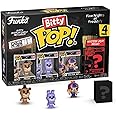 Funko Bitty Pop! Five Nights At Freddy's (FNAF) - Freddy 4PK - Freddy, Bonnie, Balloon Boy and A Surprise Mystery Mini Figure - 0.9 Inch (2.2 Cm) - Five Nights At Freddy's Collectable - Gift Idea