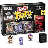 Funko Bitty Pop!: Five Nights at Freddy's Mini Collectible Toys 4-Pack - Freddy, Bonnie, Ballon Boy & Mystery Chase Figure (S