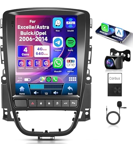 Android radio Opel Astra J - Tesla style 2009 -2013 - CarPlay | TV SAT Multimédiá