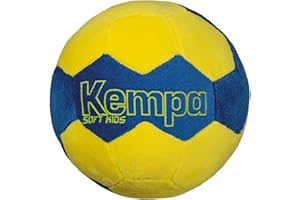 Kempa Soft Kids, Piłka Ręczna Dla Dzieci, Niebiesko-Żółty (Niebiesko-Żółty), Standardowy